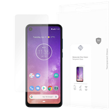 Cazy Tempered Glass Screen Protector geschikt voor Motorola One Vision - Transparant