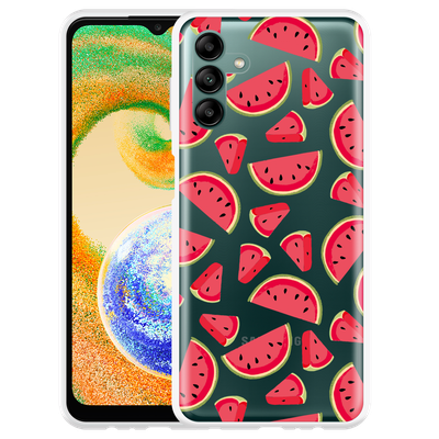 Cazy Hoesje geschikt voor Samsung Galaxy A04s - Watermeloen