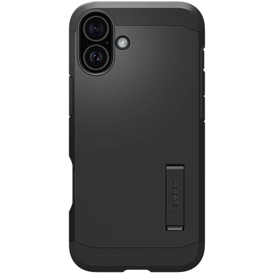 Spigen Hoesje geschikt voor iPhone 16 - Tough Armor MagFit - Zwart