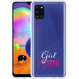 Hoesje geschikt voor Samsung Galaxy A31 - Girl Power