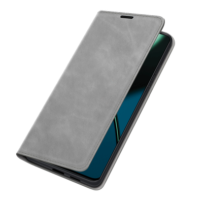 Cazy Wallet Magnetic Hoesje geschikt voor OnePlus 11 - Grijs