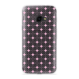Hoesje geschikt voor Samsung Galaxy Xcover 4s - Geometrisch Pink