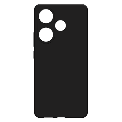 Just in Case Xiaomi Poco F6 - Soft TPU Case with Necklace Strap - Black