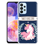 Hoesje geschikt voor Samsung Galaxy A23 - Sweet Unicorn