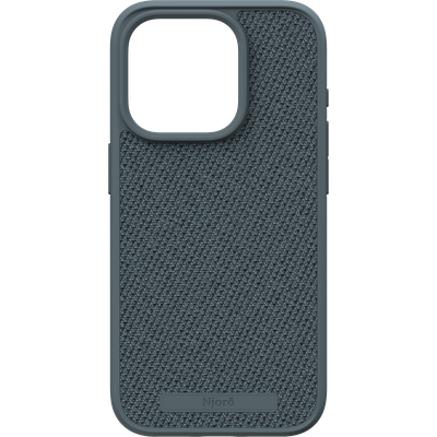 Njord Collections Fabric Case iPhone 15 Pro (Dark Grey) NA51FA09