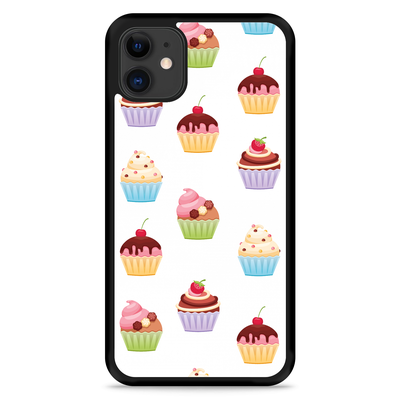Cazy Hardcase hoesje geschikt voor iPhone 11 - Cupcakes