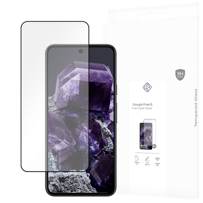 Cazy Full Cover Screenprotector geschikt voor Google Pixel 8 - 2 stuks - Gehard Glas