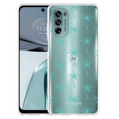 Cazy Hoesje geschikt voor Motorola Moto G62 5G - Palmbomen