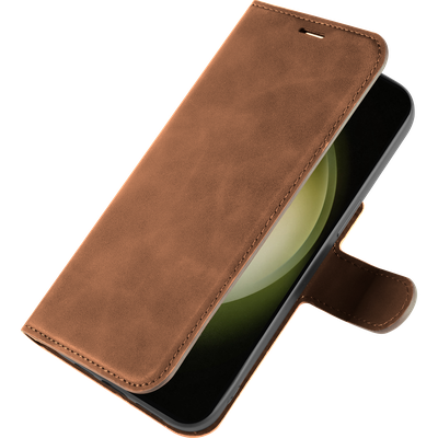 Cazy Premium Wallet Hoesje geschikt voor Samsung Galaxy S23 - Bruin