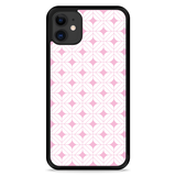 Hardcase hoesje geschikt voor iPhone 11 - Geometrisch Pink