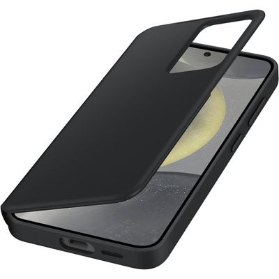 Samsung Galaxy S24+ Smart View Wallet Case (Black) - EF-ZS926CBEGWW