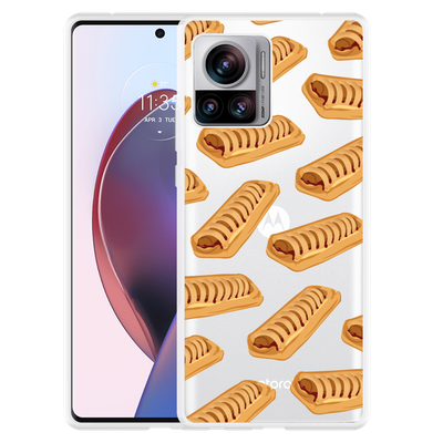 Cazy Hoesje geschikt voor Motorola Edge 30 Ultra - Frikandelbroodjes