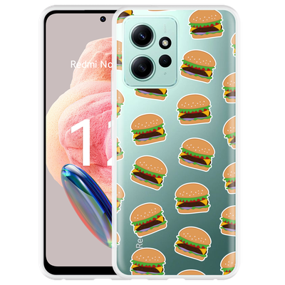 Cazy Hoesje geschikt voor Xiaomi Redmi Note 12 4G Burgers