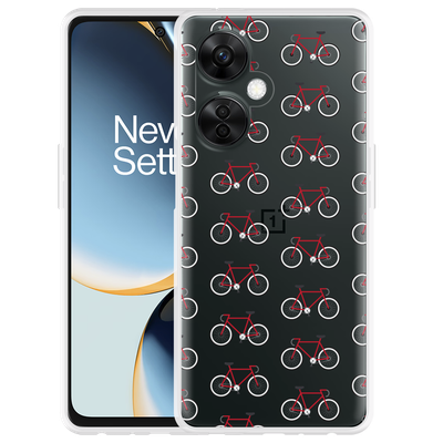 Cazy Hoesje geschikt voor OnePlus Nord CE 3 Lite 5G Fietsen