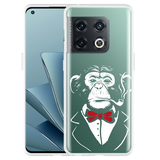Hoesje geschikt voor OnePlus 10 Pro - Smoking Chimp