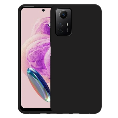 Just in Case Xiaomi Redmi Note 12S - Soft TPU Case with Necklace Strap - Black