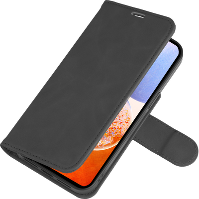 Cazy Uitneembaar Wallet Hoesje voor Samsung Galaxy A14 - Magnetisch 2-in-1 Hoesje met Pasvakjes - Zwart