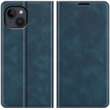 Wallet Magnetic Hoesje geschikt voor iPhone 14 Plus - Blauw