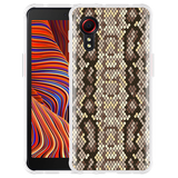 Hoesje geschikt voor Samsung Galaxy Xcover 5 - Snakeskin Pattern