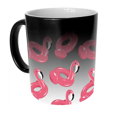 Magische Mok - Inflatable Flamingos