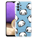 Hoesje geschikt voor Samsung Galaxy A32 5G - Panda Emotions