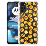 Hoesje geschikt voor Motorola Moto G22 - Emoji