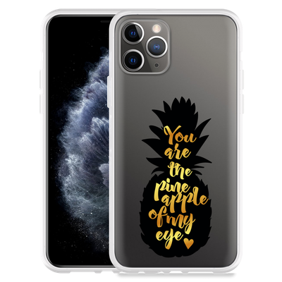 Cazy Hoesje geschikt voor iPhone 11 Pro - Big Pineapple