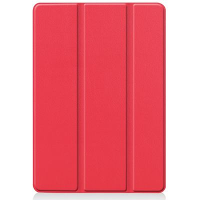 Cazy Hoes geschikt voor iPad 2021 (9th Gen)/2020 (8th Gen)/iPad 2019 (7th Gen) - Book Case - Met Screenprotector - Rood
