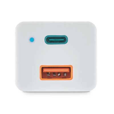 Hama 38W Oplader - Snellader - 1 x USB / 1 x USB-C - Power Delivery (PD) - Wit