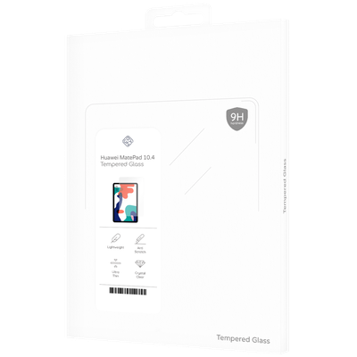 Cazy Tempered Glass Screen Protector geschikt voor Huawei MatePad 10.4 - Transparant