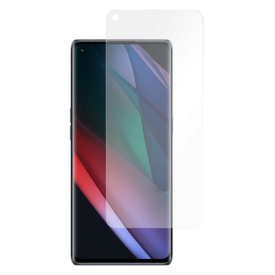 Cazy Tempered Glass Screen Protector geschikt voor Oppo Find X3 Neo - Transparant