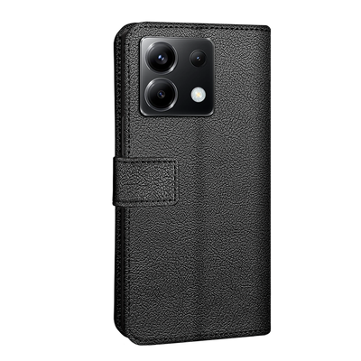 Cazy Wallet Classic Hoesje geschikt voor Xiaomi Poco X6 - Zwart