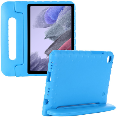 Cazy Kinderhoes geschikt voor Samsung Galaxy Tab A7 Lite - Kids Case Classic - Met Screenprotector - Blauw