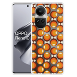Hoesje geschikt voor Oppo Reno10 Pro 5G 70s Oranje