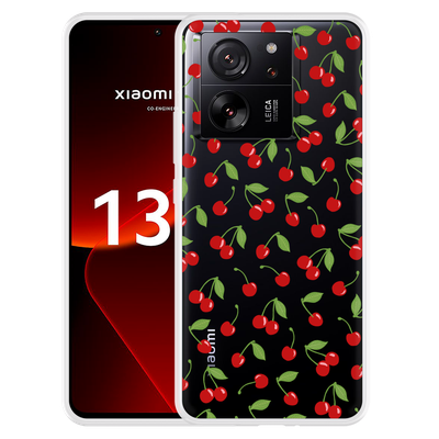 Cazy Hoesje geschikt voor Xiaomi 13T/13T Pro Kersen