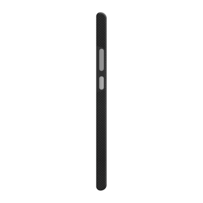 Cazy Rugged Texture TPU Hoesje - Telefoonhoesje geschikt voor Samsung Galaxy S23 - Zwart