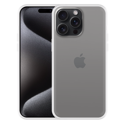 Cazy Soft TPU Hoesje geschikt voor iPhone 15 Pro Max - Transparant