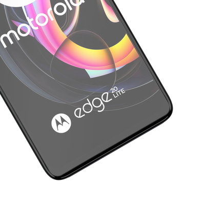 Cazy Tempered Glass Screen Protector geschikt voor Motorola Edge 20 Lite - Transparant
