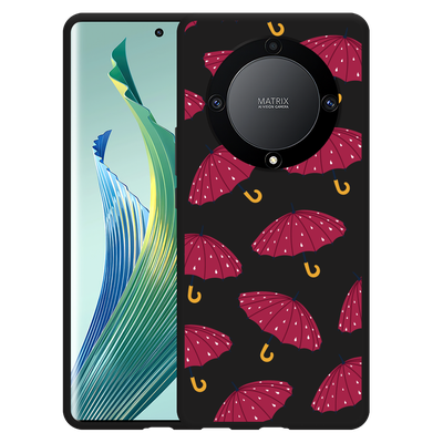 Cazy Hoesje Zwart geschikt voor Honor Magic5 Lite Paraplu's