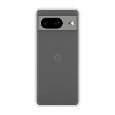 Just in Case Google Pixel 8 - Soft TPU Case with Necklace Strap - Clear