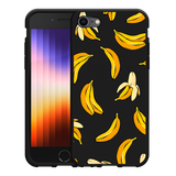 Hoesje Zwart geschikt voor iPhone SE 2022 - Banana