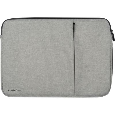 Gecko Covers Universal 15 inch Laptop Zipper Sleeve (Grey) ULS15C2