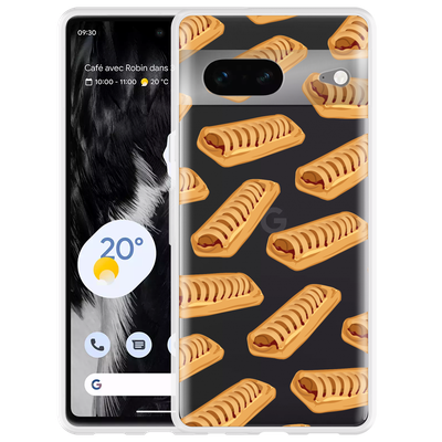 Cazy Hoesje geschikt voor Google Pixel 7 - Frikandelbroodjes