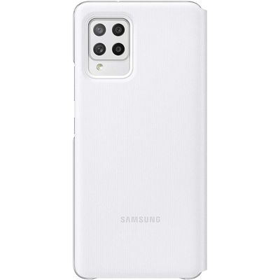 Samsung Galaxy A42 5G S View Wallet Cover - Wit
