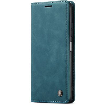 Samsung Galaxy A22 Hoesje - 5G - CASEME Retro Wallet Case - Blauw