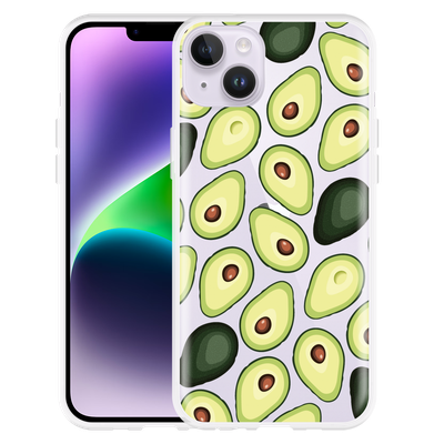Cazy Hoesje geschikt voor iPhone 14 Plus - Avocado's