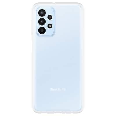 Cazy TPU Hoesje met Koord geschikt voor Samsung Galaxy A23 - Transparant