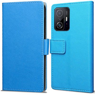 Cazy Wallet Classic Hoesje geschikt voor Xiaomi 11T/11T Pro - Blauw