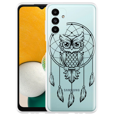 Cazy Hoesje geschikt voor Samsung Galaxy A13 5G - Dream Owl Mandala