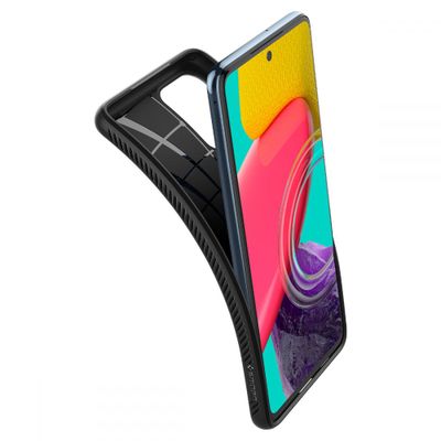 Spigen Hoesje geschikt voor Samsung Galaxy M33/M53 5G - Liquid Air - Zwart